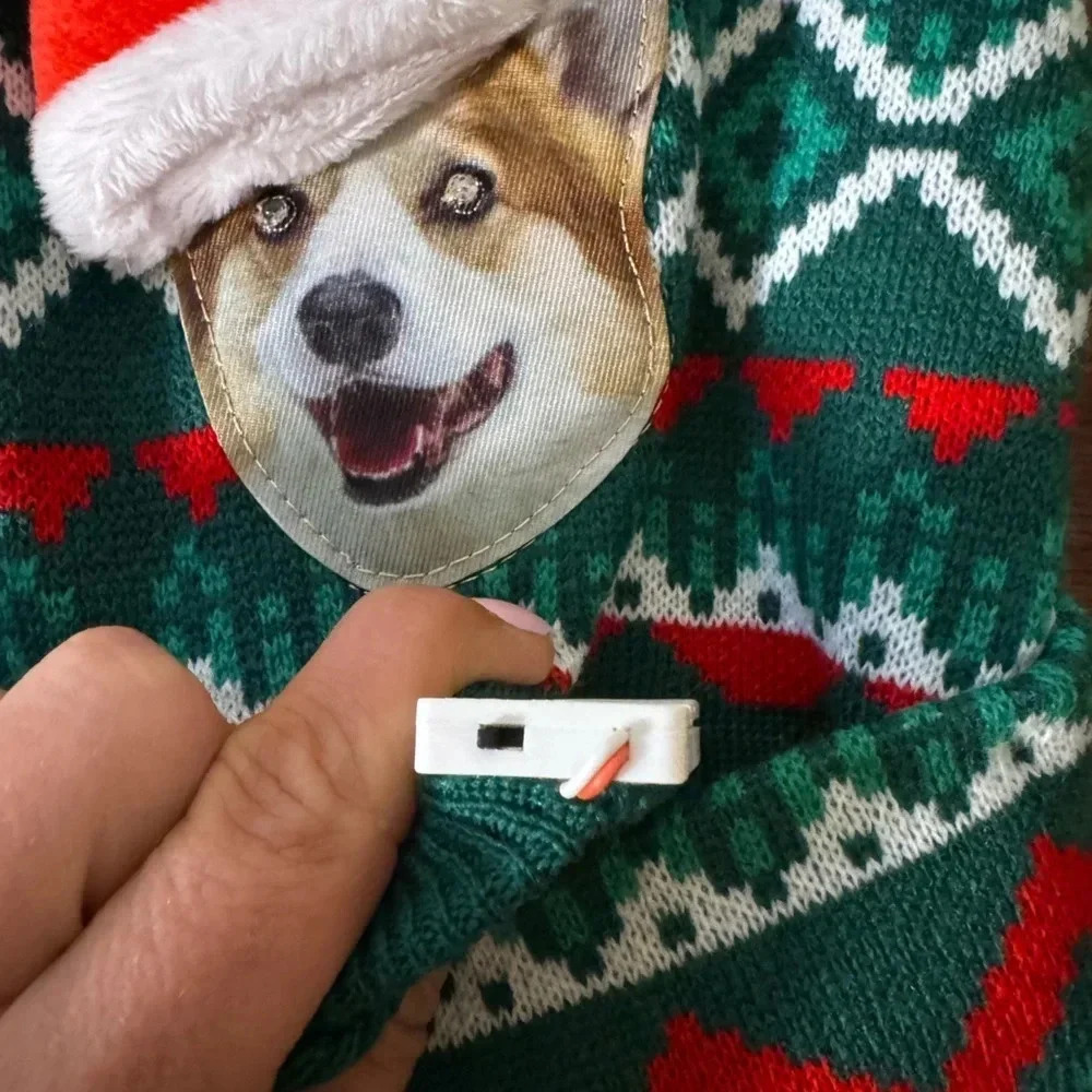 Christmas Corgi Beanie - Picture 5 of 5